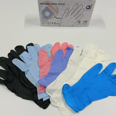 Disposable Nitrile Gloves For Food Processing And Household Cleaning