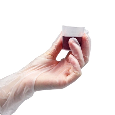 Clear Industrial Disposable PVC Vinyl Gloves Non Latex
