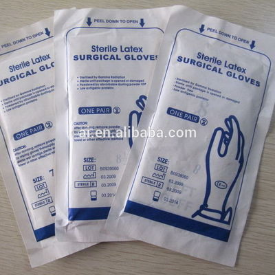 China medical examination gloves surgical supply latex gloves/examination latex gloves