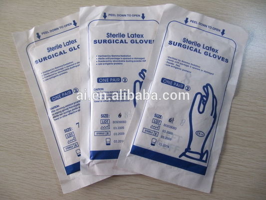 China medical examination gloves surgical supply latex gloves/examination latex gloves