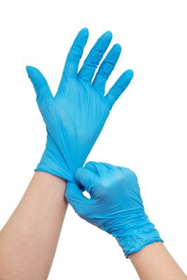 Comfortable Nitrile Vinyl 100pcs Box Disposable Protective Gloves