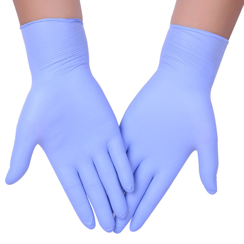 Medical Blue Ambidextrous 0.83mm Disposable Nitrile Gloves