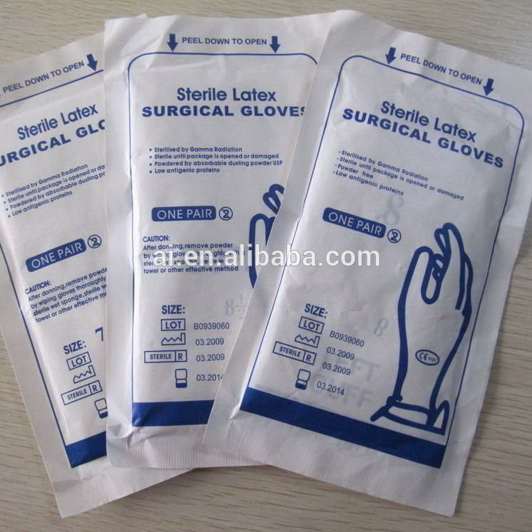 China medical examination gloves surgical supply latex gloves/examination latex gloves