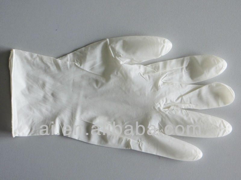 China medical examination gloves surgical supply latex gloves/examination latex gloves