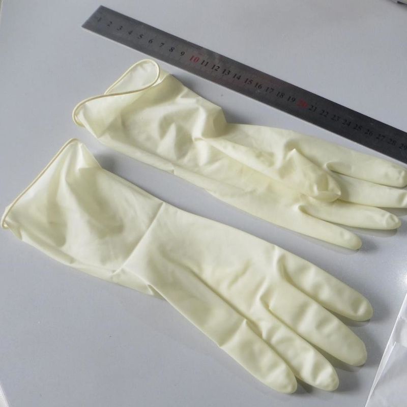 Ambidextrous Medical XL Natural Latex Examination Gloves