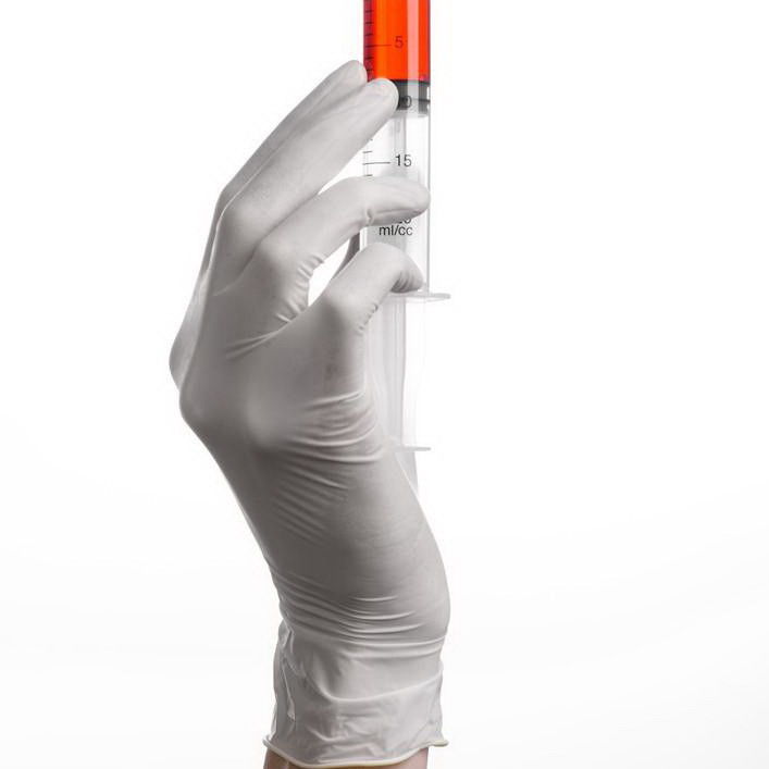 FDA Medical Powder Free  9.0 Disposable Nitrile Gloves